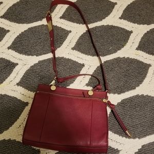 Maroon Foly+ corinna purse